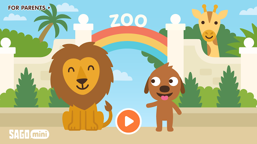 Sago Mini Zoo Playset - Image screenshot of android app