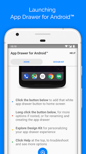Pixl Drawer: App Drawer for An - عکس برنامه موبایلی اندروید
