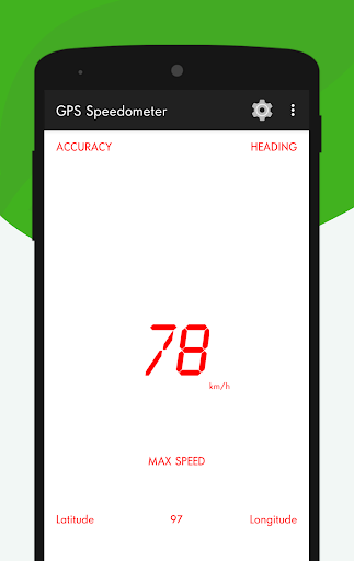 GPS Speedometer - Digital HUD | Speed Calculator - Image screenshot of android app