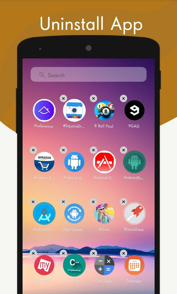EasyHome Screen : Minimalistic - عکس برنامه موبایلی اندروید