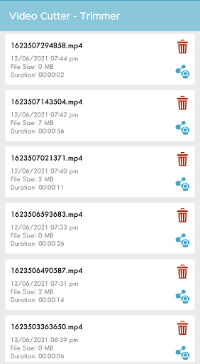 Easy Video Cutter - Video Trim - عکس برنامه موبایلی اندروید