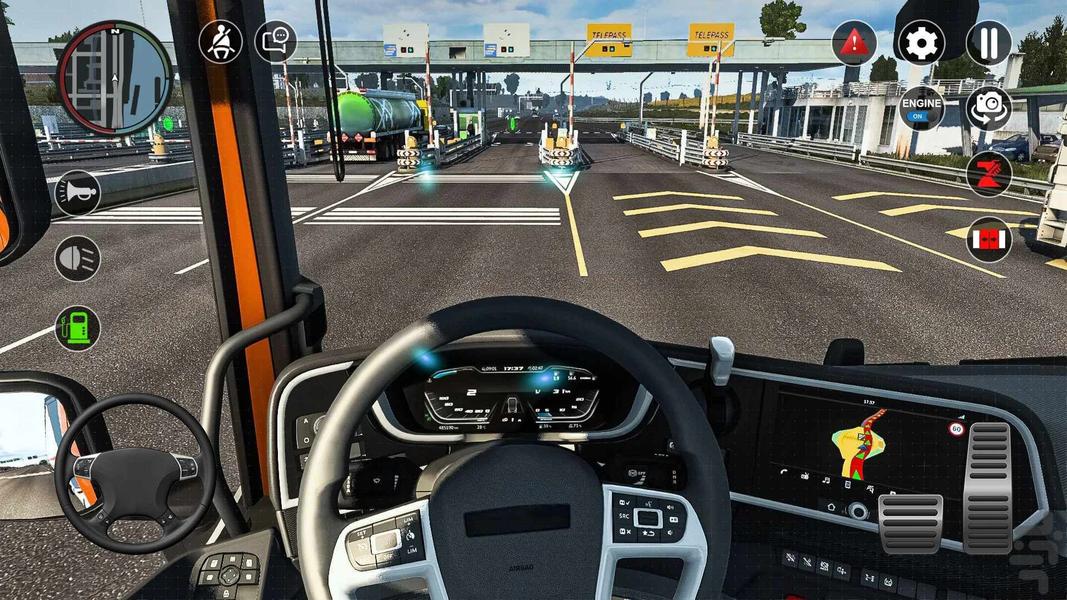 بازی ماشین تریلی I بازی جدید - Gameplay image of android game