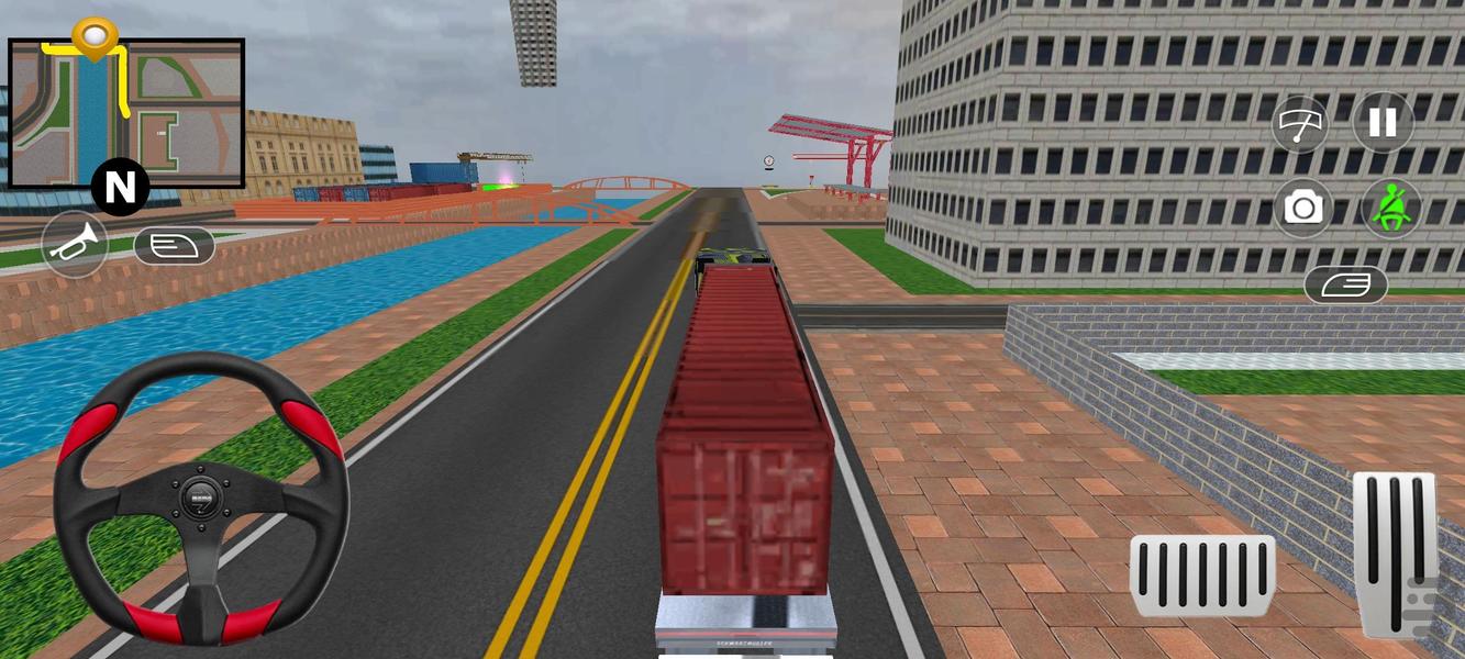 بازی ماشین تریلی I بازی جدید - Gameplay image of android game