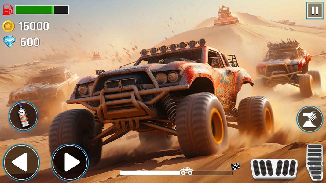 بازی ماشین هیولا I ماشین مسابقه ای - عکس بازی موبایلی اندروید