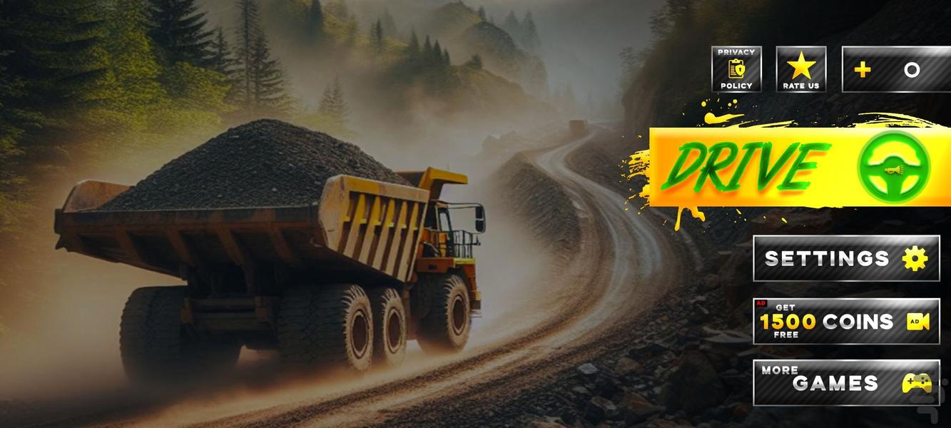 بازی ماشین سنگین I راننده کامیون - Gameplay image of android game