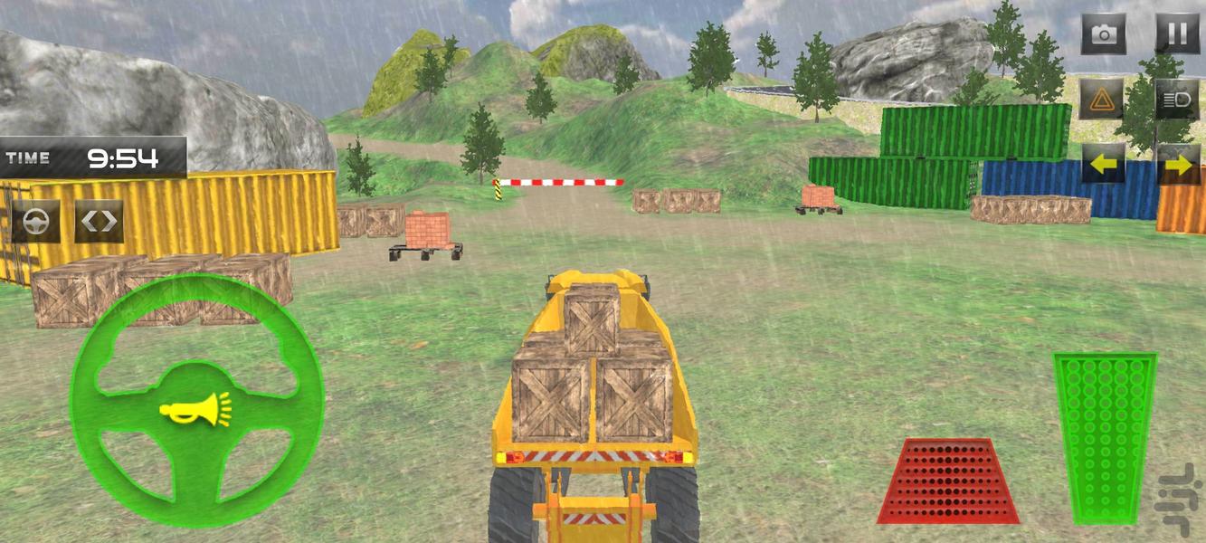 بازی ماشین سنگین I راننده کامیون - Gameplay image of android game