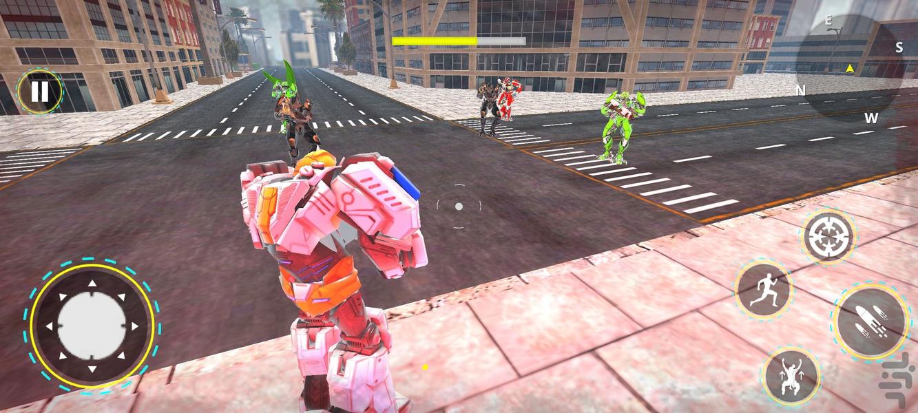 بازی ربات جنگی I بازی جدید - عکس بازی موبایلی اندروید