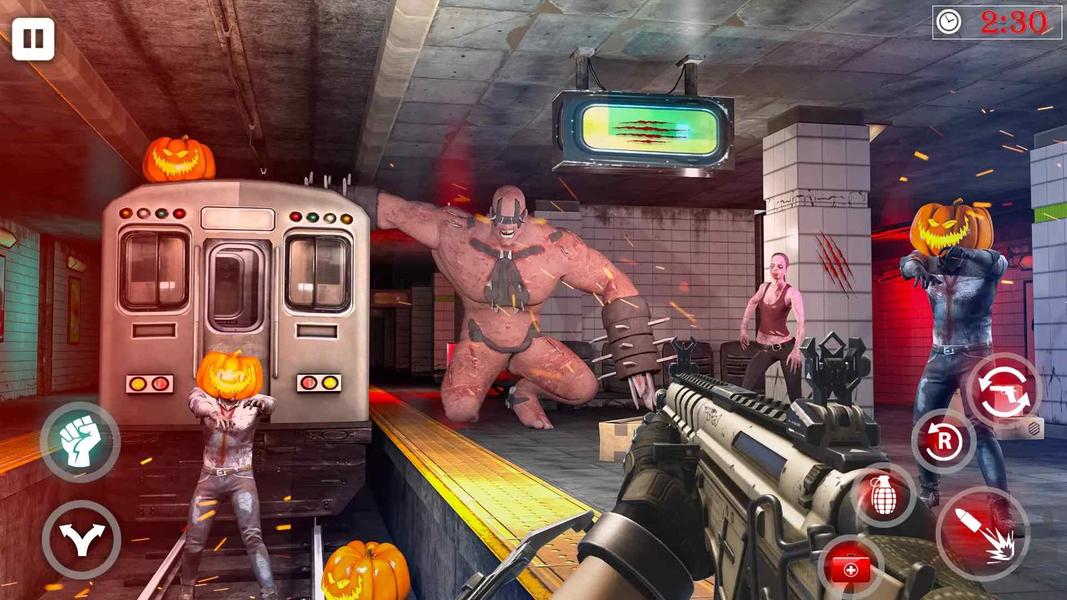 بازی جدید زامبی ها I بازی اکشن - Gameplay image of android game