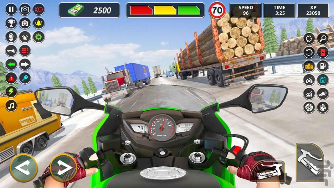 موتور بازی جدید I بازی موتوری - Gameplay image of android game