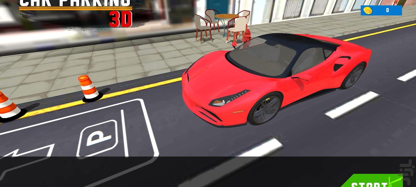 بازی پارک ماشین جدید : ماشین سواری - Gameplay image of android game