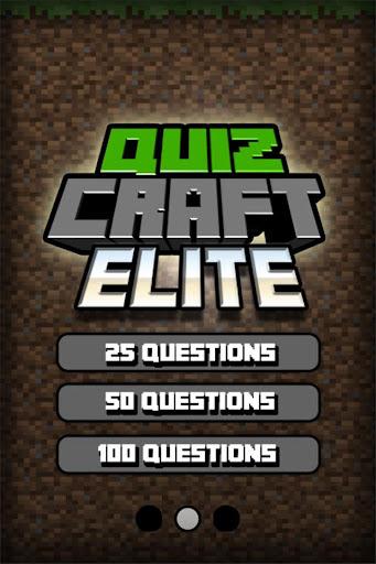 Quiz Craft Elite Edition - Gameplay image of android game