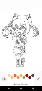 maker gacha club coloring sheet  Girl sketch, Coloring pages, Cute  coloring pages