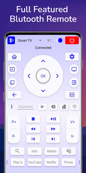 Bluetooth Remote - Image screenshot of android app