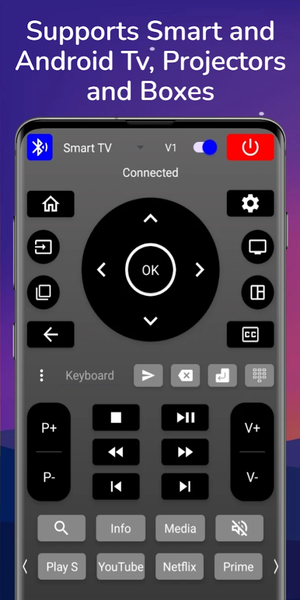 Bluetooth Remote - Image screenshot of android app