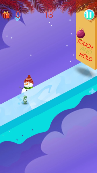 Winter Girl Slide - عکس بازی موبایلی اندروید