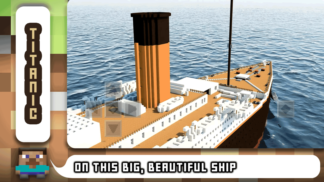 Titanic Mod Ship for MCPE - Image screenshot of android app