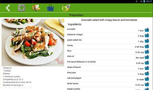 Salad recipes - عکس برنامه موبایلی اندروید
