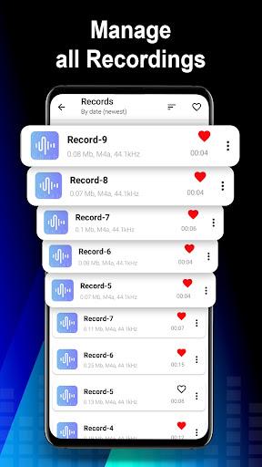 Voice Recorder: Audio Recorder - عکس برنامه موبایلی اندروید