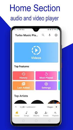 Music Player - عکس برنامه موبایلی اندروید