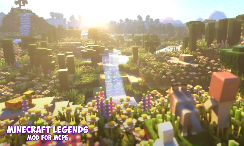 Minecraft Legends Mod for MCPE - عکس برنامه موبایلی اندروید