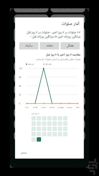 صلوات شمار - عکس برنامه موبایلی اندروید
