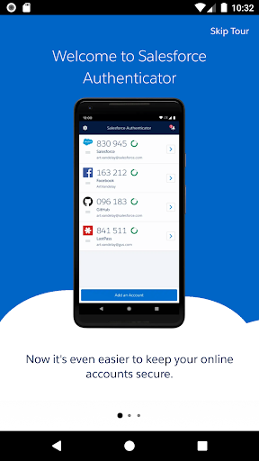 Salesforce Authenticator - Image screenshot of android app