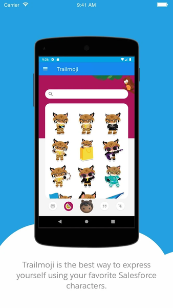 Trailmoji - Image screenshot of android app