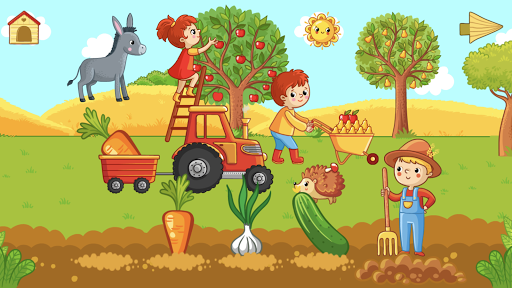 Funny Farm for toddlers kids - عکس برنامه موبایلی اندروید