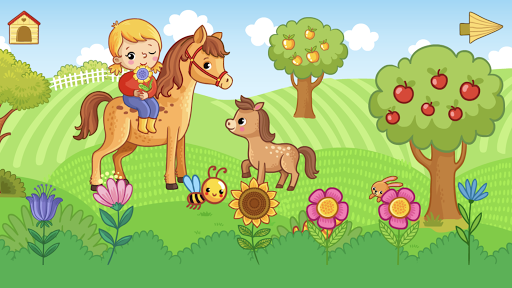 Funny Farm for toddlers kids - عکس برنامه موبایلی اندروید