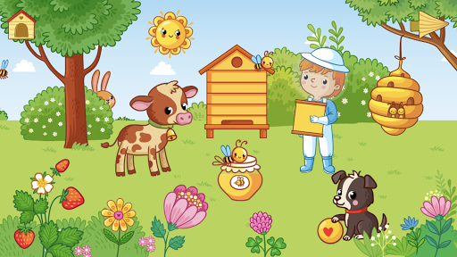 Funny Farm for toddlers kids - عکس برنامه موبایلی اندروید