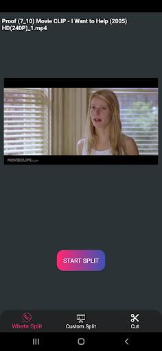 Split video status parts - عکس برنامه موبایلی اندروید