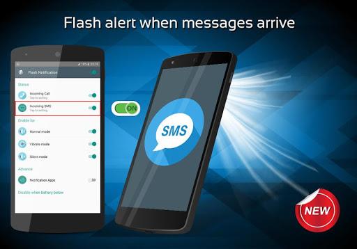 flash alert pro - Image screenshot of android app