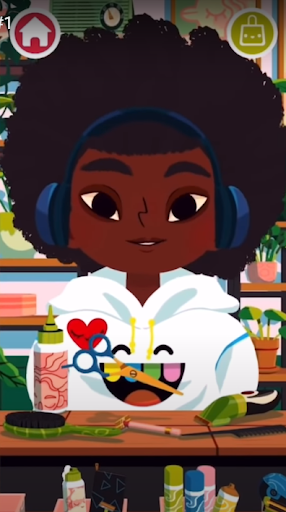 Toca Hair Salon: Nail Salon - عکس برنامه موبایلی اندروید