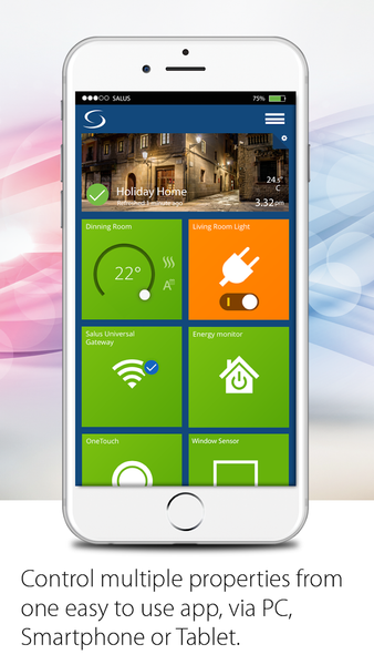 SALUS Smart Home - Image screenshot of android app