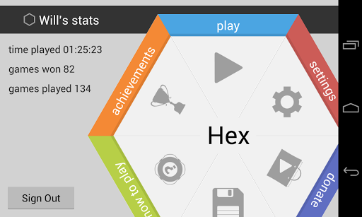 Hex - Gameplay image of android game