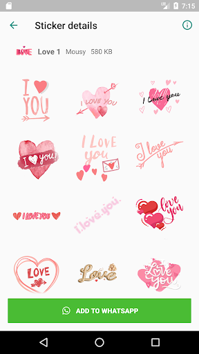 Valentine's Day 2020 Sticker - عکس برنامه موبایلی اندروید