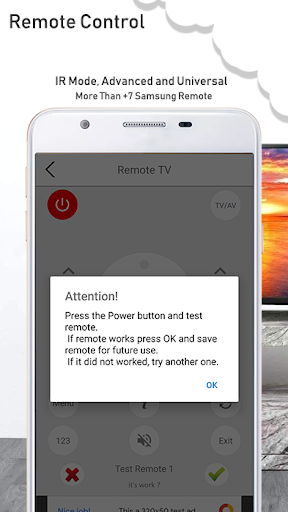 Remote for Samsung - عکس برنامه موبایلی اندروید