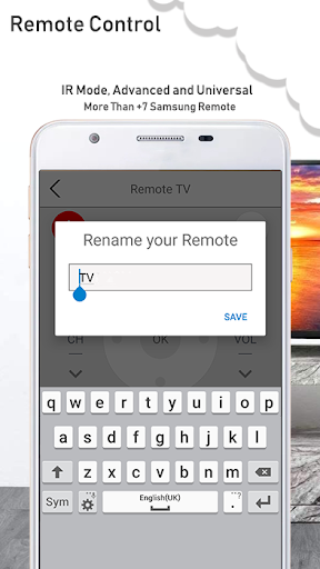 Remote for Samsung - عکس برنامه موبایلی اندروید
