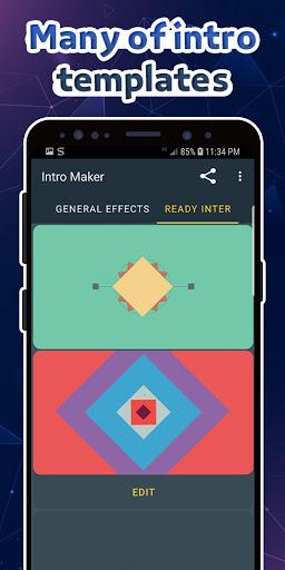 Intube - Intro Maker for Video - Image screenshot of android app