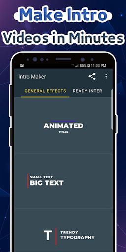 Intube - Intro Maker for Video - Image screenshot of android app