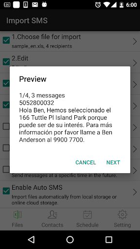 SA Group Text Lite - Image screenshot of android app