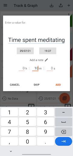Track & Graph - عکس برنامه موبایلی اندروید