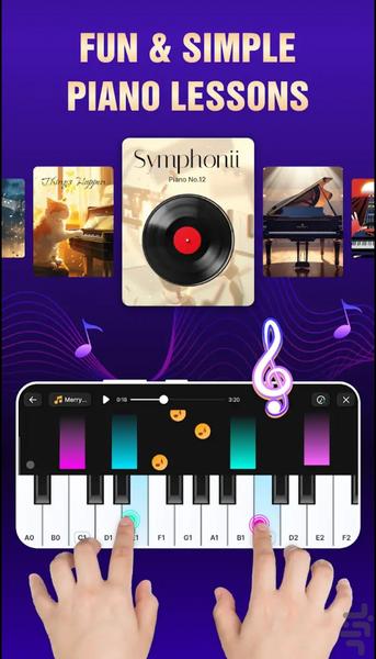ارگ/ پیانو🔥 - عکس بازی موبایلی اندروید