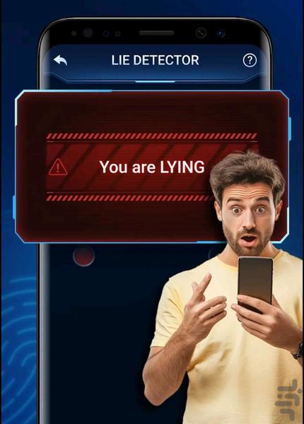 Amazing Lie Detector - Image screenshot of android app