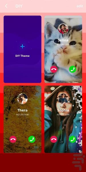 Call Screen Color New And Wonderful - Image screenshot of android app