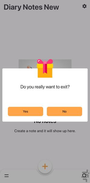 Diary Notes New - Image screenshot of android app