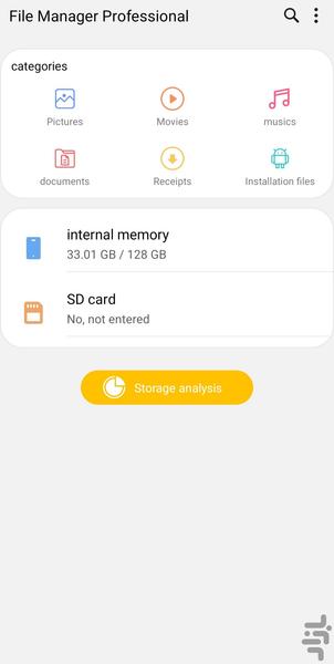 File Manager Professional - Image screenshot of android app