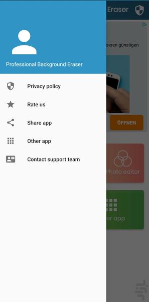 Professional Background Eraser - Image screenshot of android app