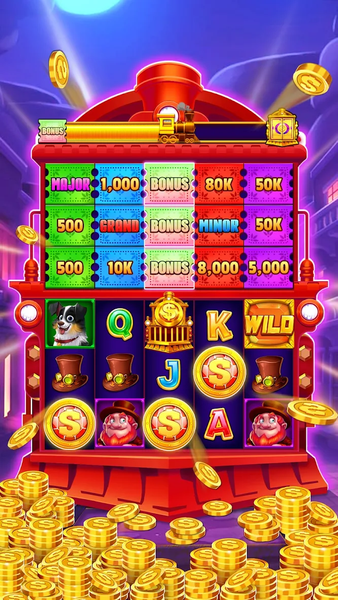 Gold Train - Casino slots - عکس بازی موبایلی اندروید