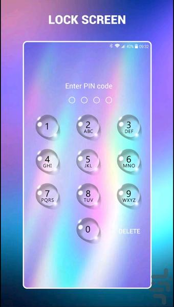 Lockscreen / قفل گوشی - Image screenshot of android app